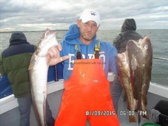 5 lb Cod by Micheal Newton, Sunderland,