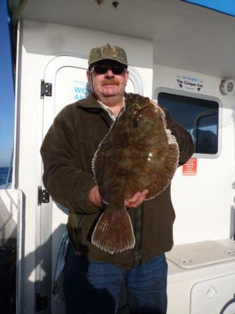 5 lb 7 oz Plaice by Jeff Brown