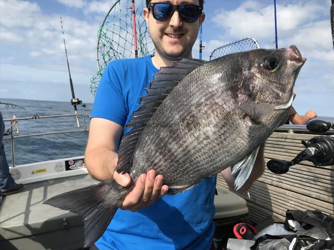 4 lb 6 oz Black Sea Bream by Will Pollitt