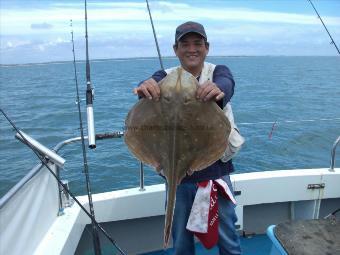 7 lb 8 oz Small-Eyed Ray by John