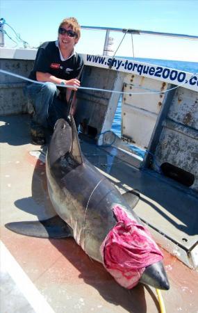 235 lb Porbeagle by Matt Smith from Pocklington.