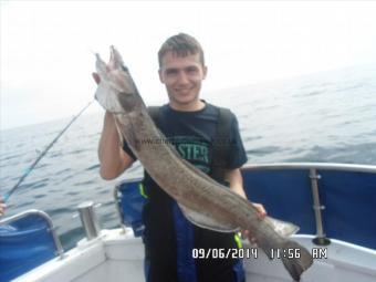 13 lb Ling by Steve Bates, Gateshead,