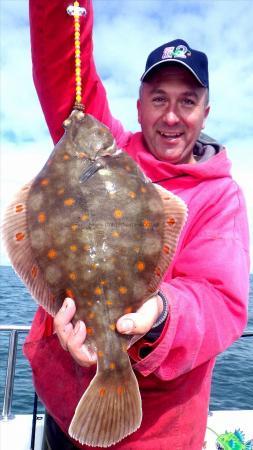 2 lb 13 oz Plaice by Warren