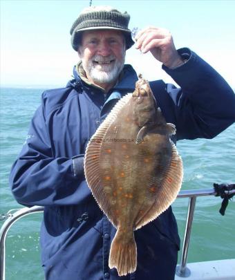 4 lb 8 oz Plaice by Barry Dickinson