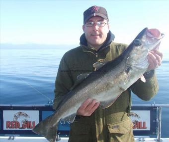 13 lb 8 oz Pollock by Justin Penfold