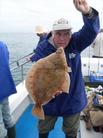 2 lb 12 oz Plaice by Even Churchill