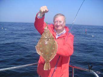 2 lb 8 oz Plaice by Greg Johnson