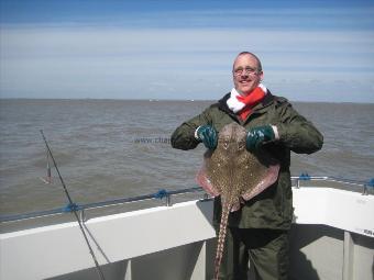 9 lb 7 oz Thornback Ray by Tony Aspinall