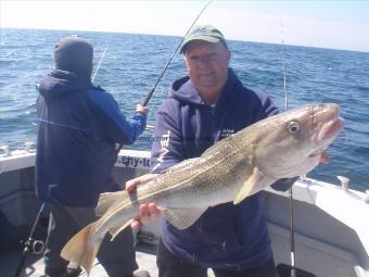 12 lb Cod by Trevor Crunkhorn from Boston Lincs.