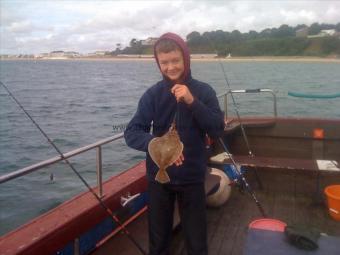 1 lb 2 oz Plaice by Nicholas (14) with first ever sea fish.....