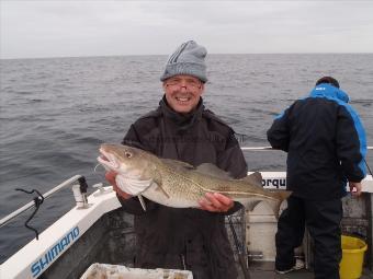 8 lb Cod by Steve Bulliment from Market Weighton.