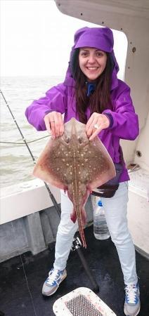 5 lb 8 oz Thornback Ray by Bob Marshall