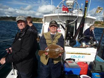 2 lb Plaice by Bob Honeyman