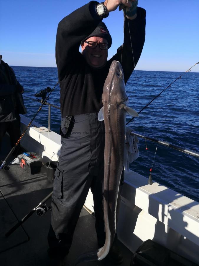 20 lb Conger Eel by Peter