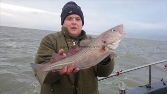 4 lb 5 oz Cod by Tom from Faversham