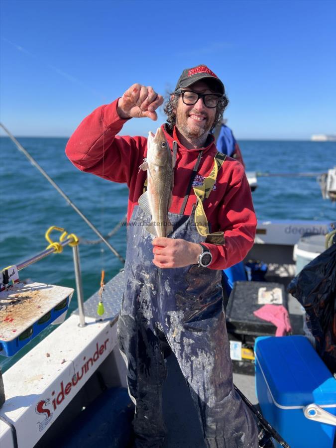 1 lb 7 oz Cod by Brett Lomas (Lagoon Bait & Tackle)