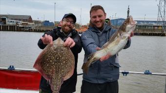 6 lb 5 oz Cod by Richard AND nick