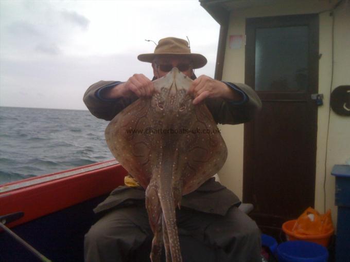 11 lb Undulate Ray by Terry, one of my seasonal Anglers.....