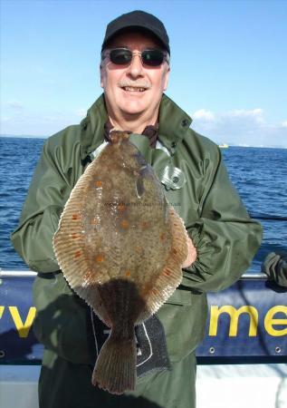 2 lb 10 oz Plaice by Eddie Coupe