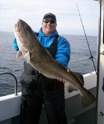 21 lb 13 oz Cod by James Ashton