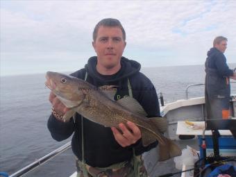 4 lb Cod by Scott Pippin from Whitby.