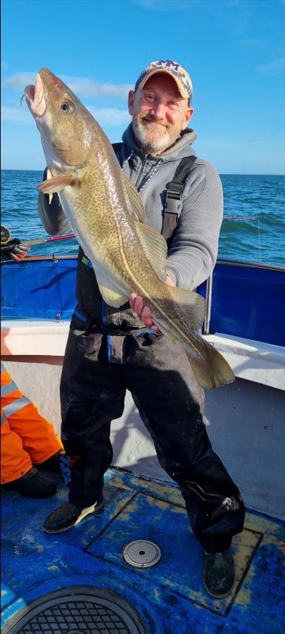 11 lb 8 oz Cod by Micheal Newton