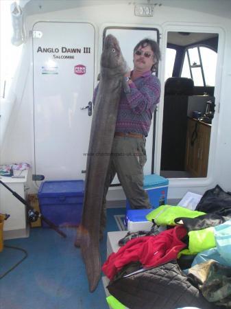 85 lb Conger Eel by Gareth Luckwell