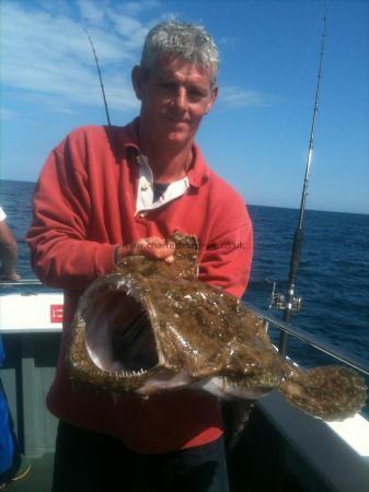 21 lb 12 oz Anglerfish by Unknown