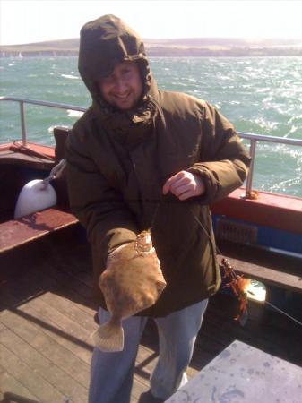 1 lb 4 oz Plaice by Alan Foley Charter Party.....