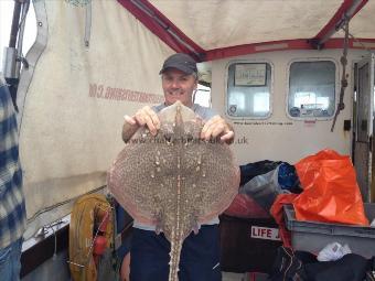 7 lb 4 oz Thornback Ray by Will's gang