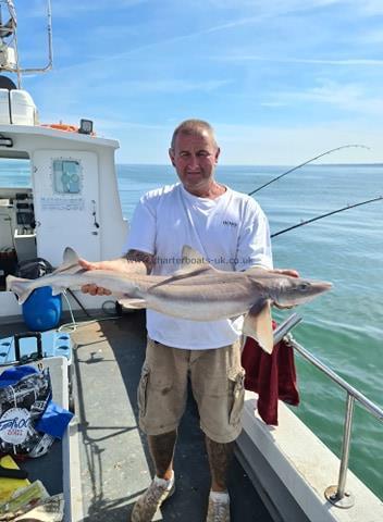 16 lb Smooth-hound (Common) by Jason Parrott