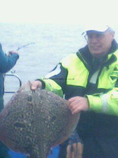 9 lb Thornback Ray by Unknown