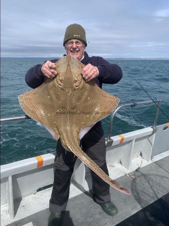 19 lb 8 oz Blonde Ray by Peter