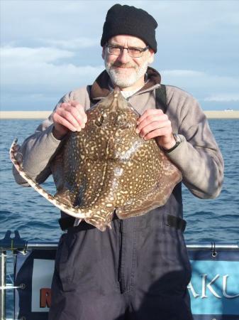 10 lb 10 oz Thornback Ray by John Billett