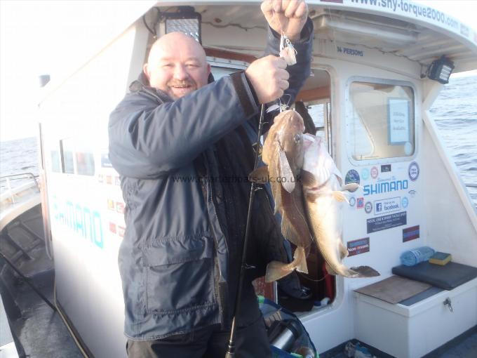 4 lb 2 oz Cod by Unknown