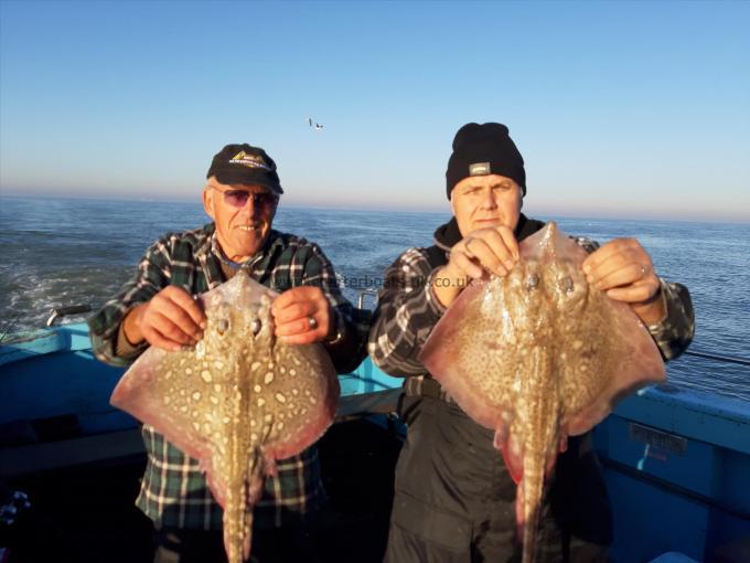 9 lb Thornback Ray by Steve's party