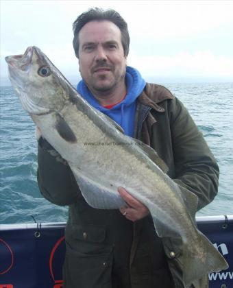 11 lb Pollock by Richard Sharkie