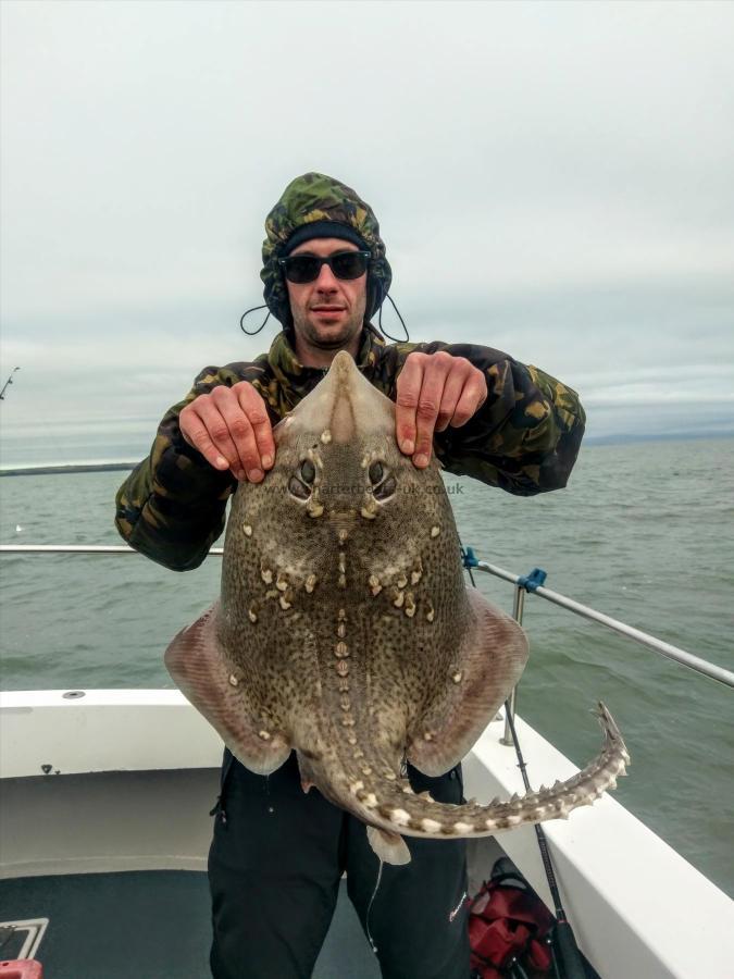 9 lb 5 oz Thornback Ray by Unknown