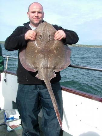 16 lb 2 oz Thornback Ray by Mike Green