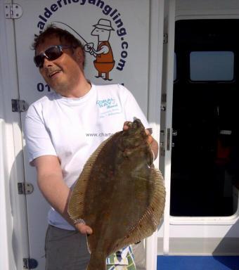 4 lb 4 oz Plaice by Micky Hoyle