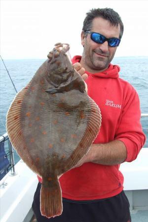 5 lb 8 oz Plaice by John Patten