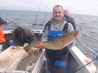 8 lb Cod by Billy Tennant from Lancaster.