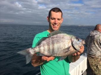 4 lb 7 oz Black Sea Bream by Andy Hayden