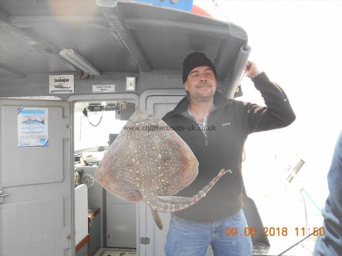 7 lb 5 oz Thornback Ray by tom