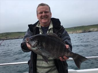 4 lb 8 oz Black Sea Bream by Barry Culver