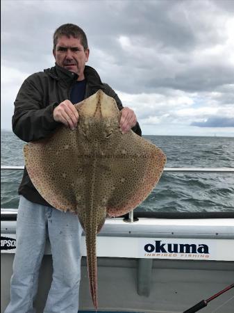 19 lb 8 oz Blonde Ray by Kevin McKie