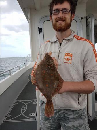 2 lb 1 oz Plaice by Sam riley