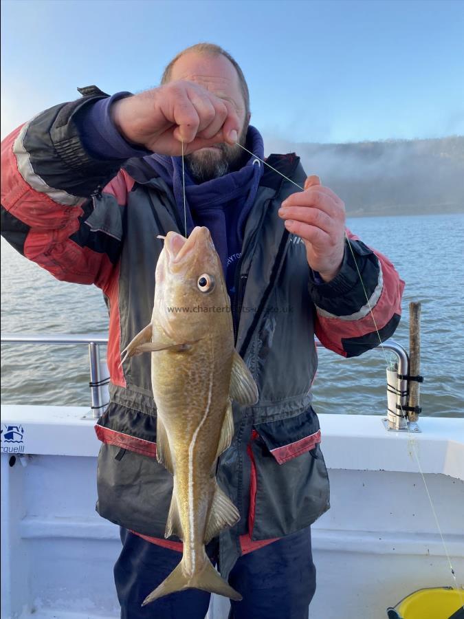 4 lb 2 oz Cod by Simon England.