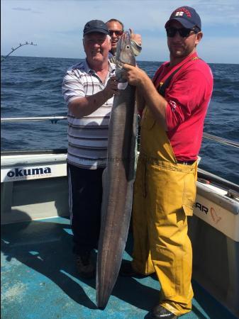 35 lb Conger Eel by Kevin McKie