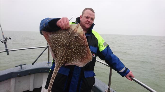 8 lb 3 oz Thornback Ray by Kev from London